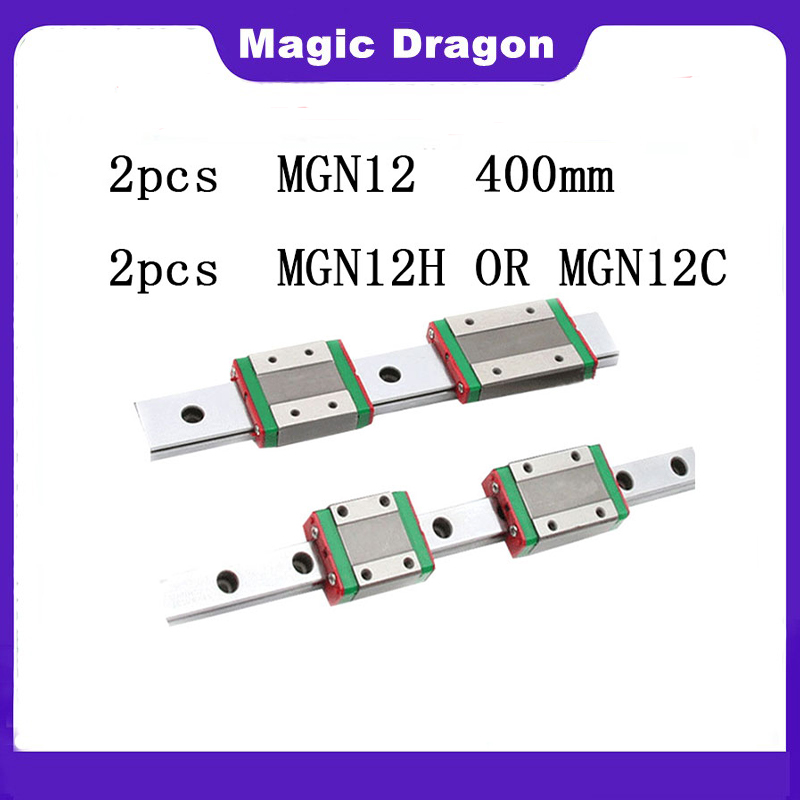 Linear Rail Mgn12H Set - Magic Dragon - Juego de 2