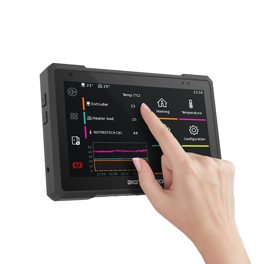 Pantalla táctil BIGTREETECH Pa - Klipper Pad 7 Inch reseña y precio