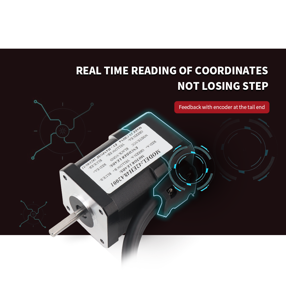 Motor paso a paso de circuito  - Closed Loop Stepper Motor Nema 17 reseña y precio