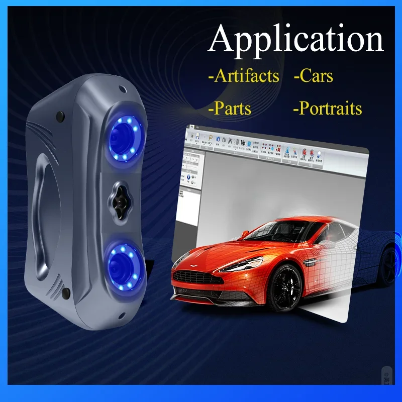 Escáner láser 3D portátil de m - Handheld 3D Scanner High Precision reseña y precio